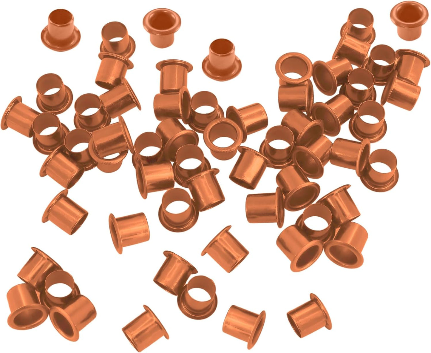 Kydex Rivets Eyelets, 8-8 1/4" Multicolored Grommet Eyelets for Tactical Holster Making, Knife Sheath Crafting, Fasteners for Custom DIY Kydex Projects (Set of 50)