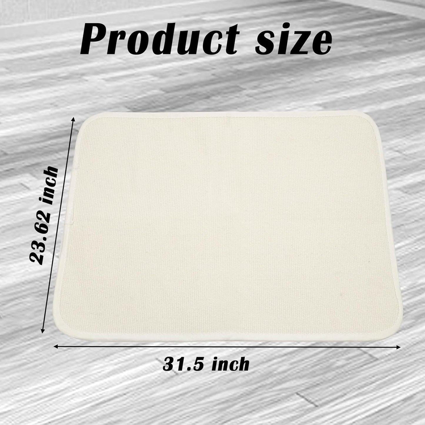 MEYOR Montessori Accessories Edged Rug Children Playing Mat 23.6"x31.5"Classroom Working Rug (Medium)