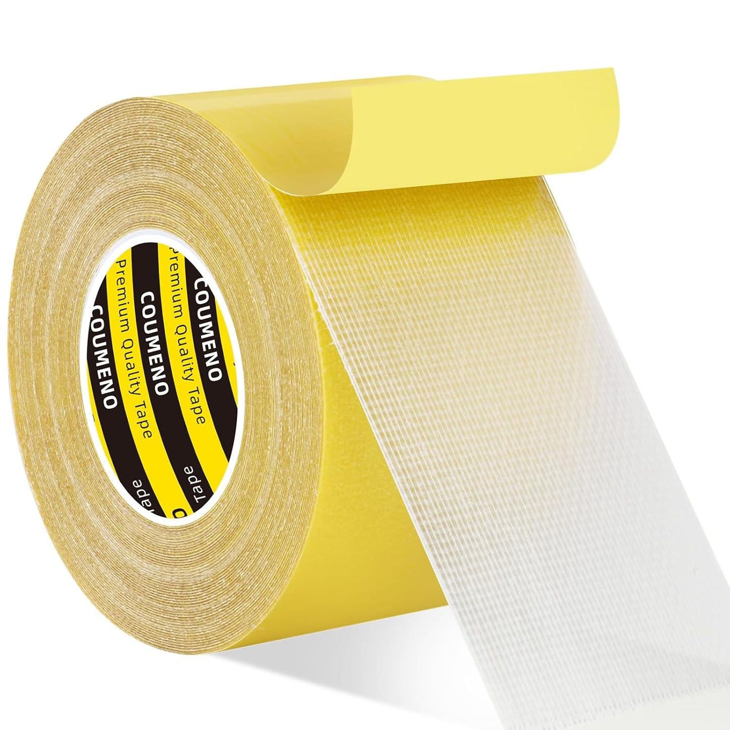 Double Sided Tape Heavy Duty Strong Wall Adhesive with Fiberglass Mesh, Super Sticky Resistente Easy Use Mounting Tape 2.2inX33FT