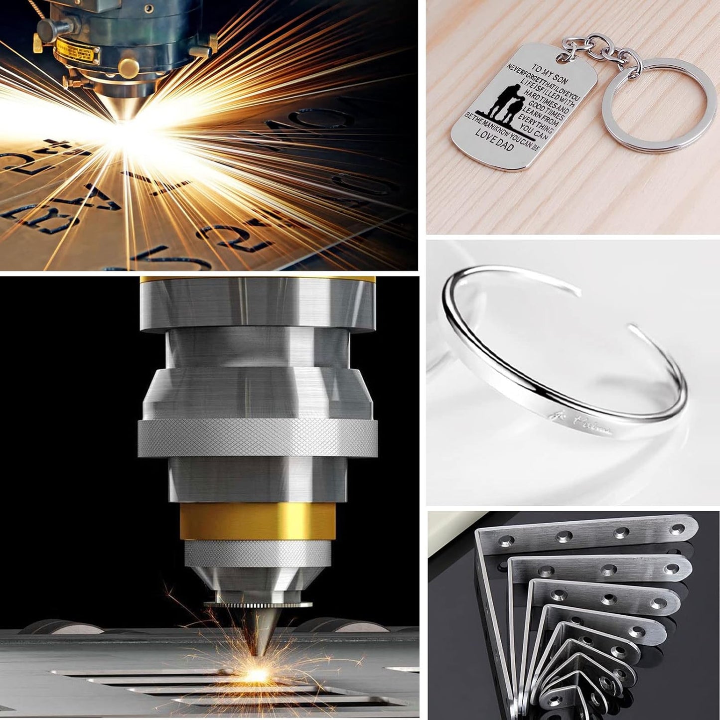 20 Pack 6061 T6 Aluminum Sheet Metal 6 x 6 x 1/64 Inch Flat Plain Aluminum Plate Covered with Protective Film, 6061 Aluminum Sheet Plate for Crafting, Finely Polished and Deburred