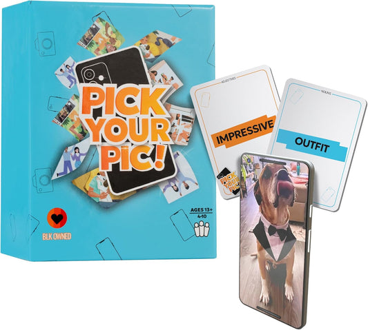 Doin' The Most - Pick Your Pic: Hilarious Party Cards for Family Game Night. Fun Travel Gifts for Kids, Teens, College, and Adults. Ages 13+