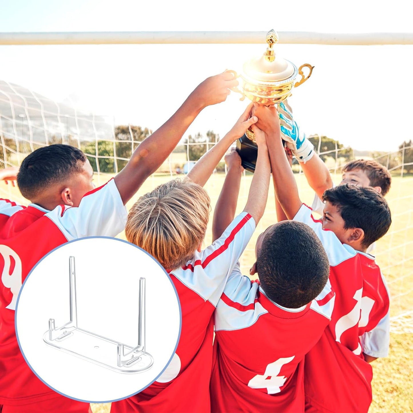 10 Pcs Card Display Stand, Acrylic Clear Card Trading Stand, Cards Display for Challenge Coin Graded Card Sports Card Trading Card PSA Card Baseball Card