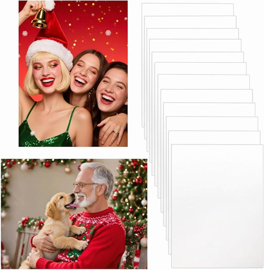 12pcs Sublimation Metal Photo Blanks 12x18 Inch - Make Your Permanent Photo Posters Signs, Sublimation Aluminum Blank for Crafters Small Businesses DIY Enthusiasts (Thickness 0.45mm)