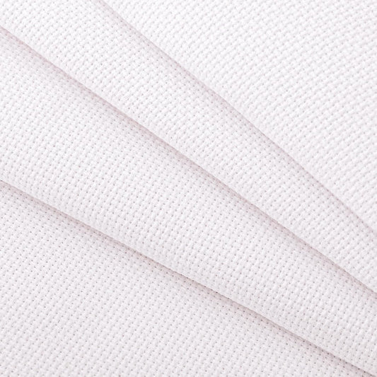 Cross Stitch Aida Fabric 18 Count, 59 by 39 Inch Large Size, Classic Reserve Cross Stitch Aida Cloth for Home DIY Embroidery Decoration