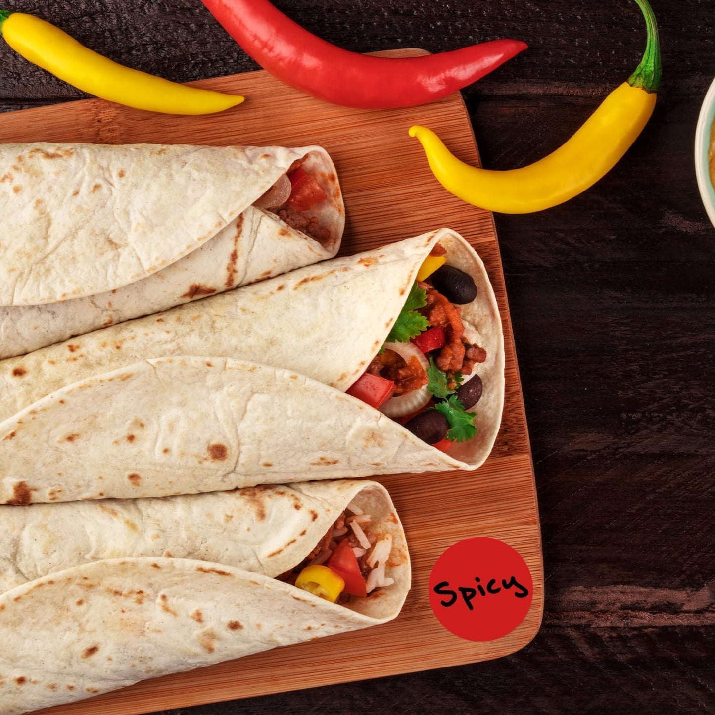 ChromaLabel 1 Inch Round Colored Stickers, Removable Sticky Dots Color Coding Labels - 1000 Red Stickers per Dispenser Box - Case of 5