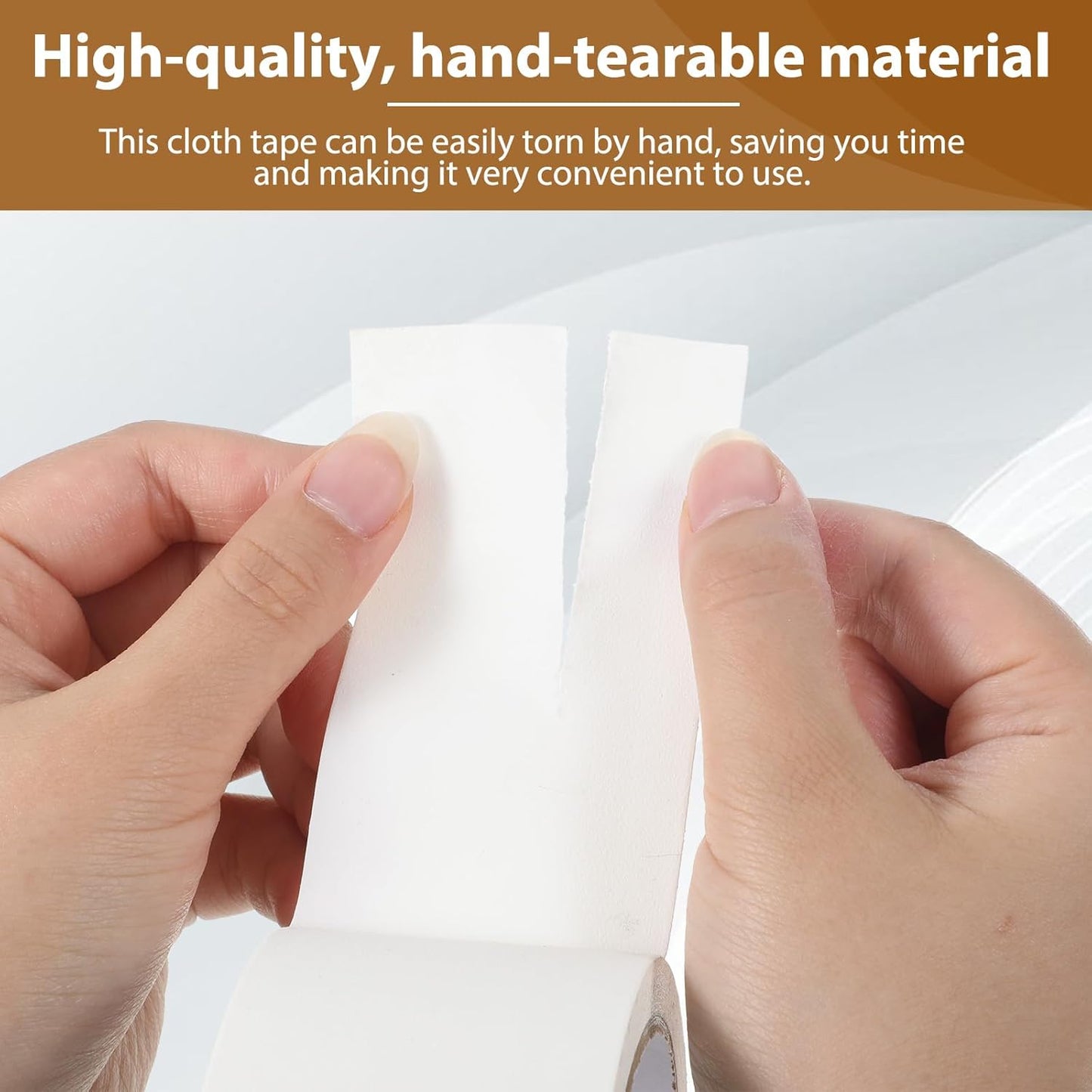 Book Repair Tape, White Cloth Bookbinding Repair Tape Archival Document Repairs Tapes 2 Inch by 33 Feet Self Adhesive Matte Book Binding Tapes for Repairs Paper, Ephemera, Photos, Print and Artwork