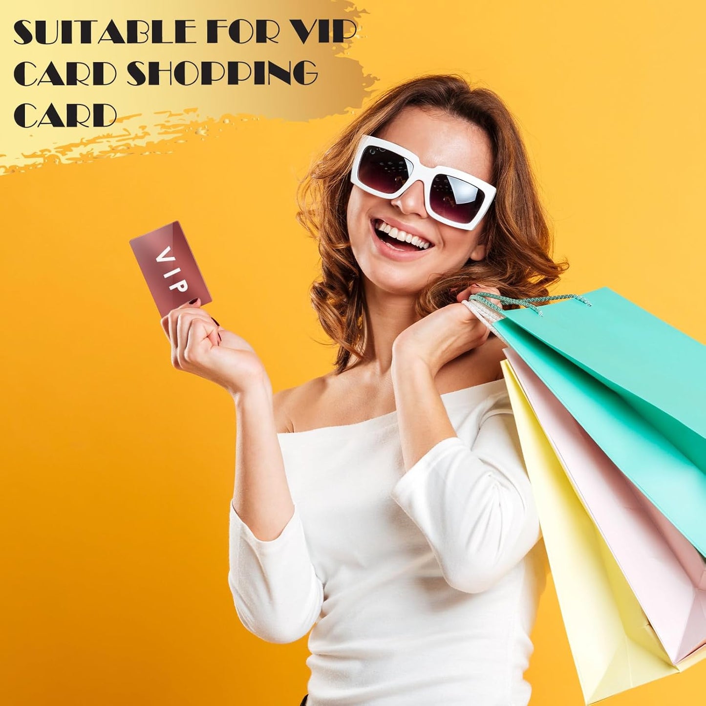 weparmeety 100 Pcs Metal Engraving Blanks Aluminum Sheet Laser Engraving Business Card Multipurpose DIY Gift Cards 86 x 54 x 0.21 mm (Rose Gold)