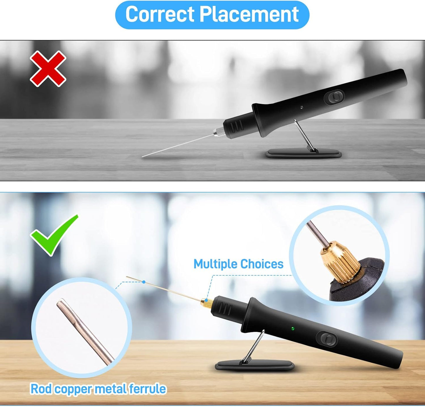 Hot Wire Foam Cutter, 4 in 1 Electric Hot Knife Foam Cutting Tool, 100-240v / 18w Styrofoam Cutter with Marker Pen