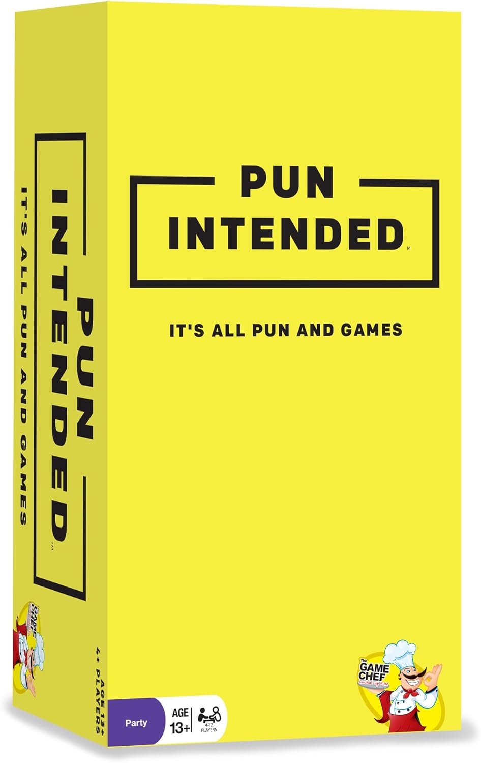 Pun Intended Party Game for Pun Lovers - Hilarious Game Night Card Game for Friends & Family