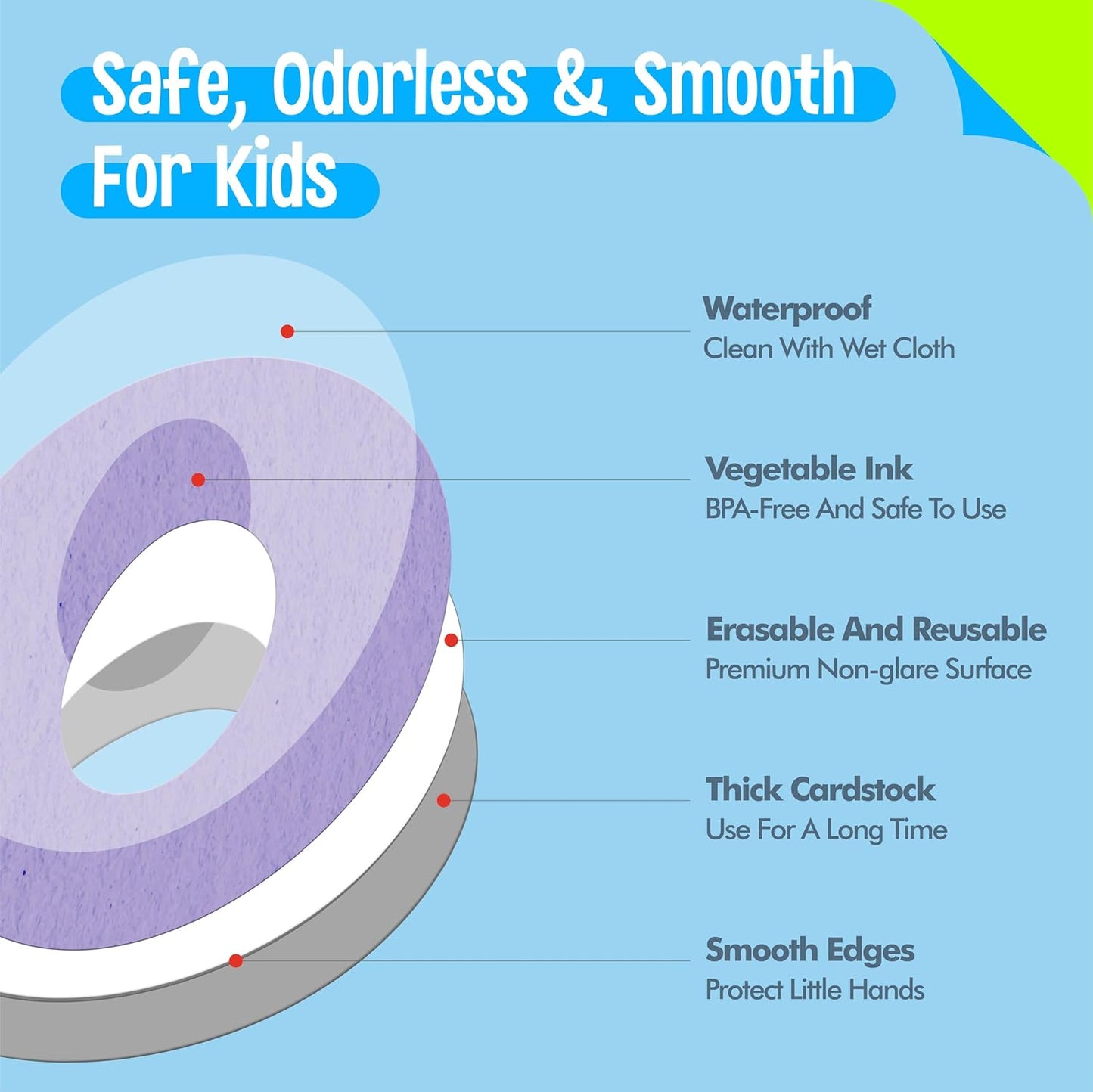 288 PCS Alphabet Combo Set, Large Size Letters Uppercase/Lowercase Letters, Numbers & Punctuation, Accents Cutouts for Classroom Home School Room Chalkboard Bulletin Board