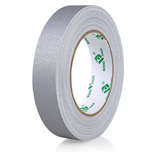 BOMEI PACK Grey Gaffer Tape, Matte Non-Reflective, 1inch x 30yds No Residue Hand Tear Self-Adhesive Gaffer Tape for Labeling, Cable, Stage, Photo Studio, Painters and Duct Repair, 1 Pack