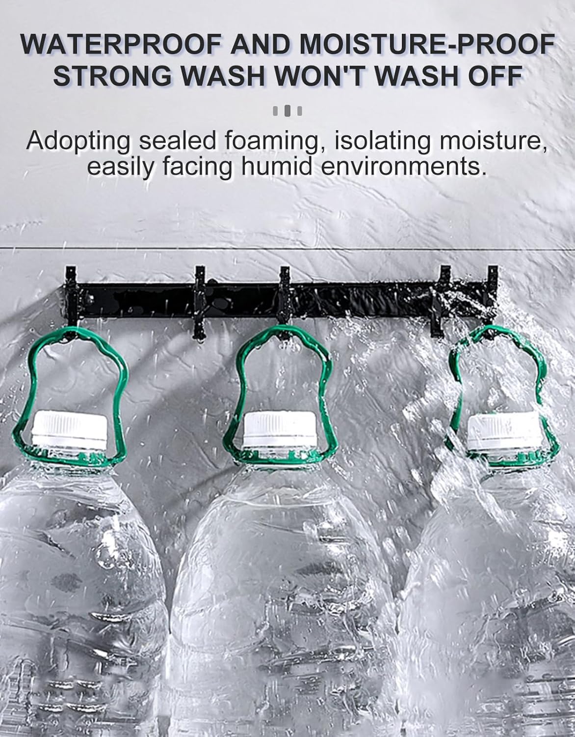 Strongest Double Sided Tape,Waterproof Heavy Duty Mounting Tape Made of 3M PE, Length 29.5 Ft (Width 1.18in & 0.59in), White Strong Adhesive Foam Tape for Walls Decor Picture Strips