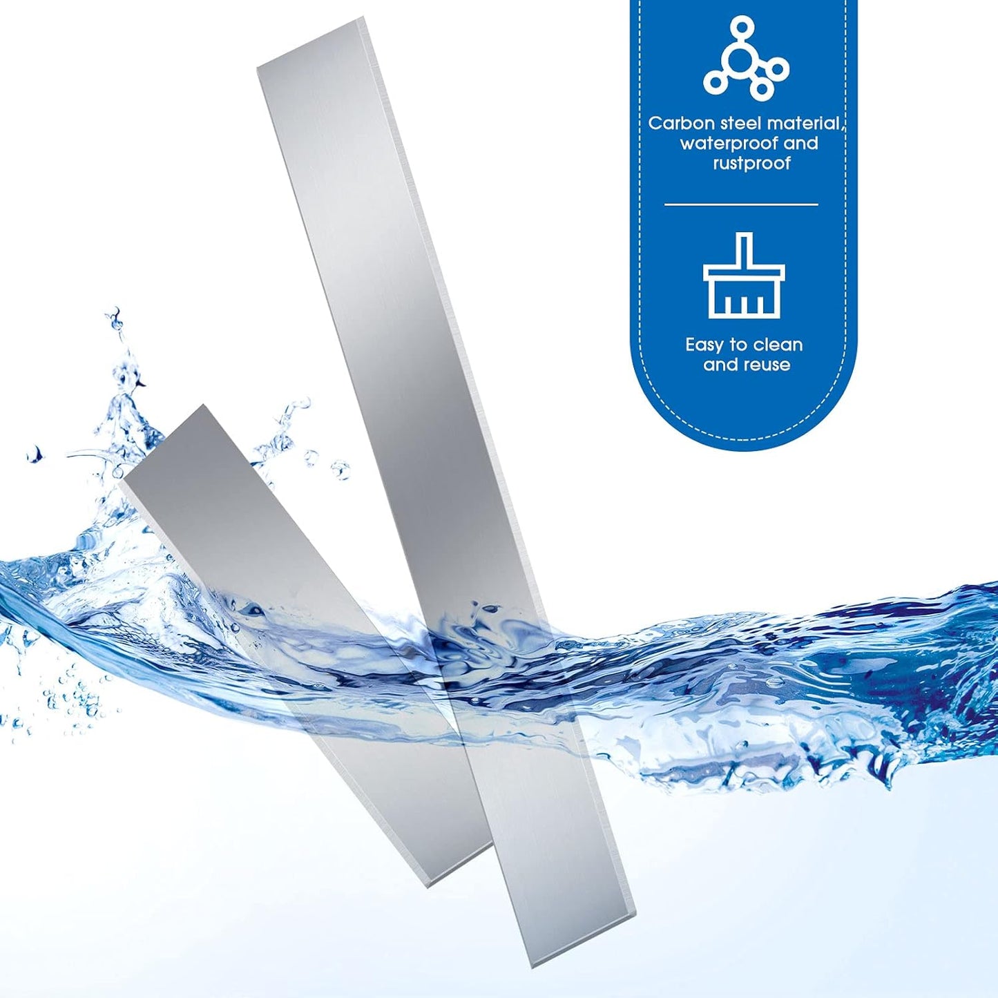 Flexible Polymer Clay Cutters 8 Inch 4 Inch Carbon Steel Blade Polymer Clay Cutting Slicing Tools for DIY Shaping Modelling Sculpturing Supplies(12 Pieces)