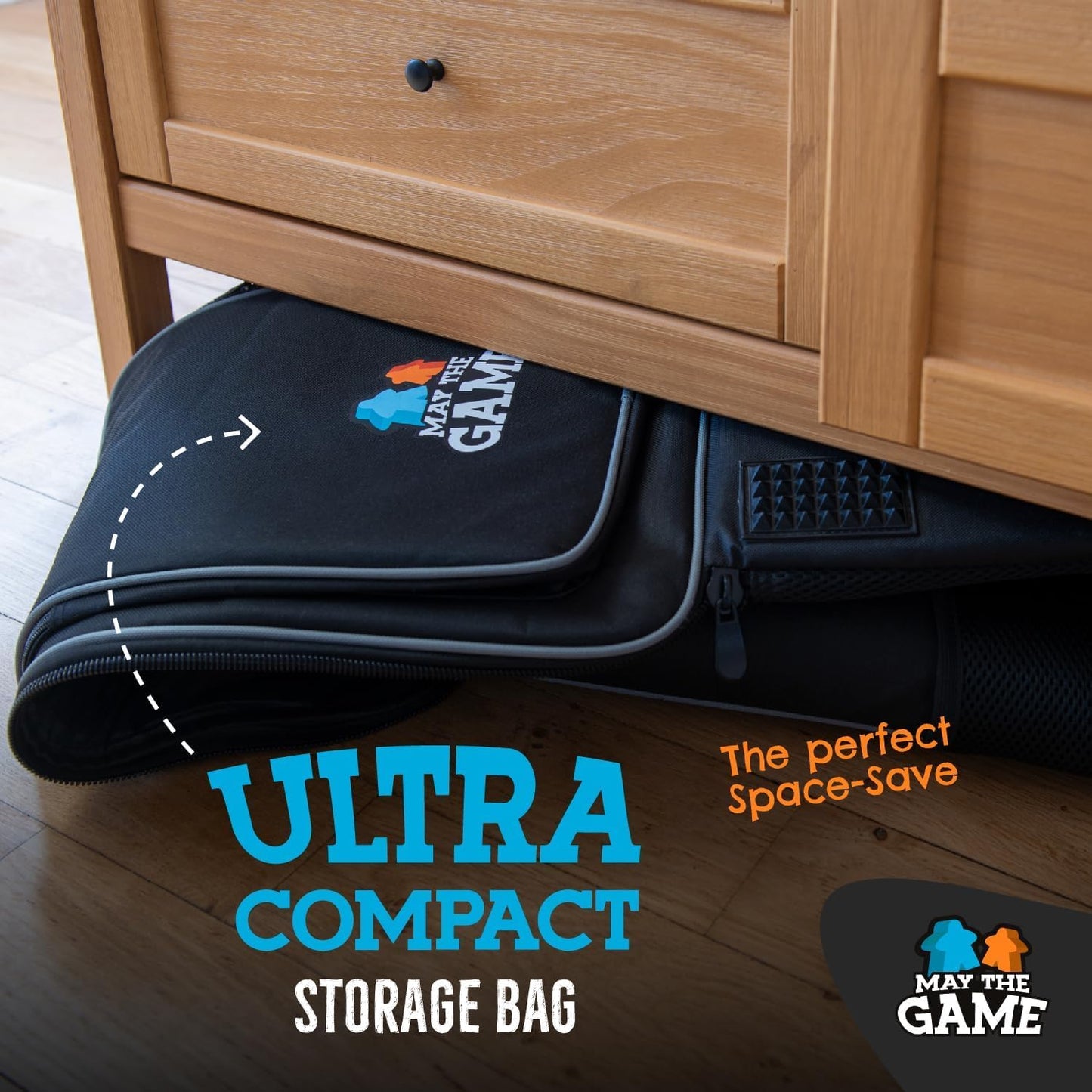 Board Game Bag: Ultimate Backpack, Travel Organizer, Storage & Carrying Case for Board and Tabletop Games