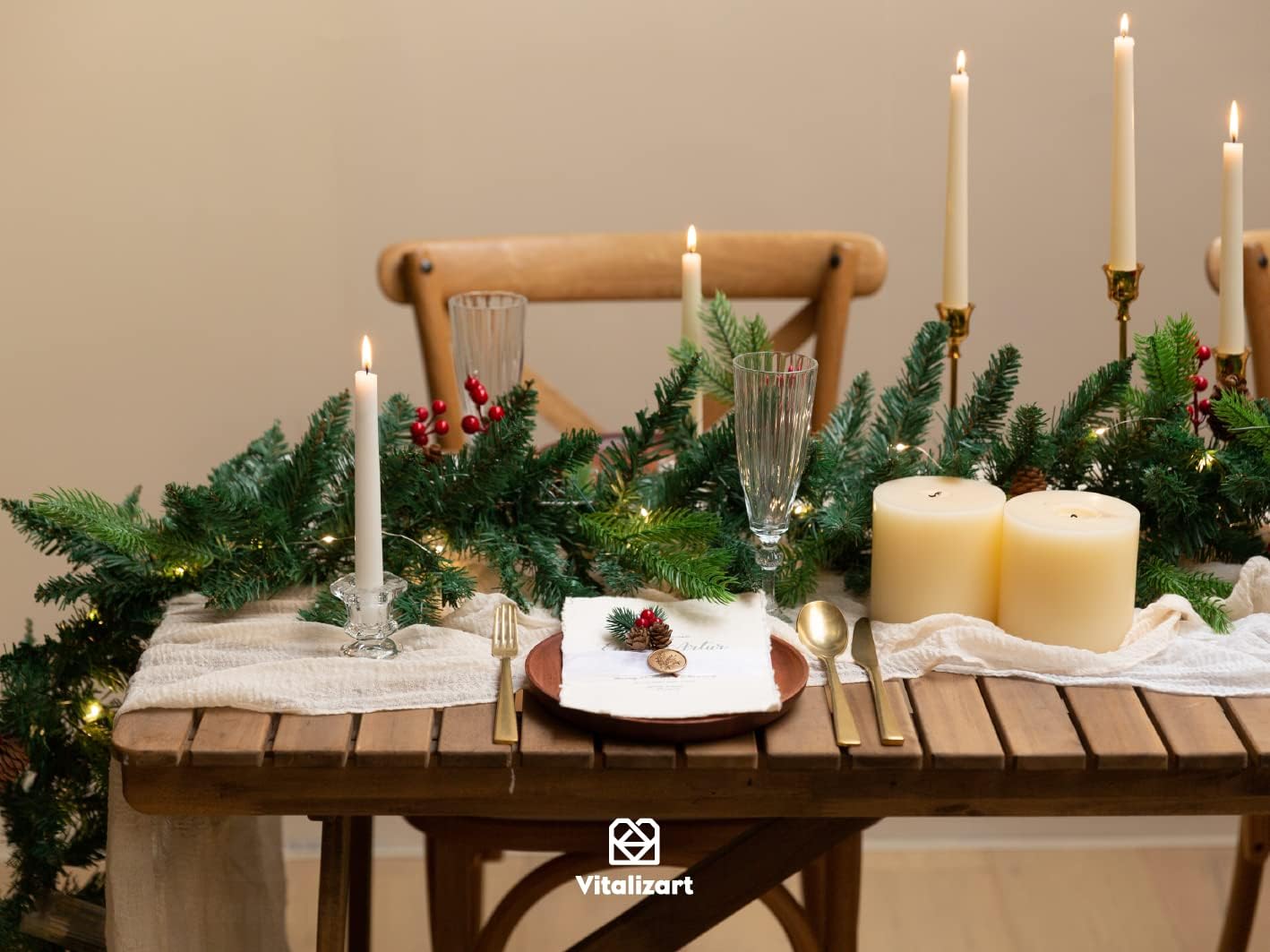 Vitalizart White Ribbon Organza Sheer Ribbon 1 inch x 30 Yd Handmade Fabric Ribbons for Gift Wrapping Christmas Tree Crafts Bows Wedding Invitations Wreaths Wrap Off White