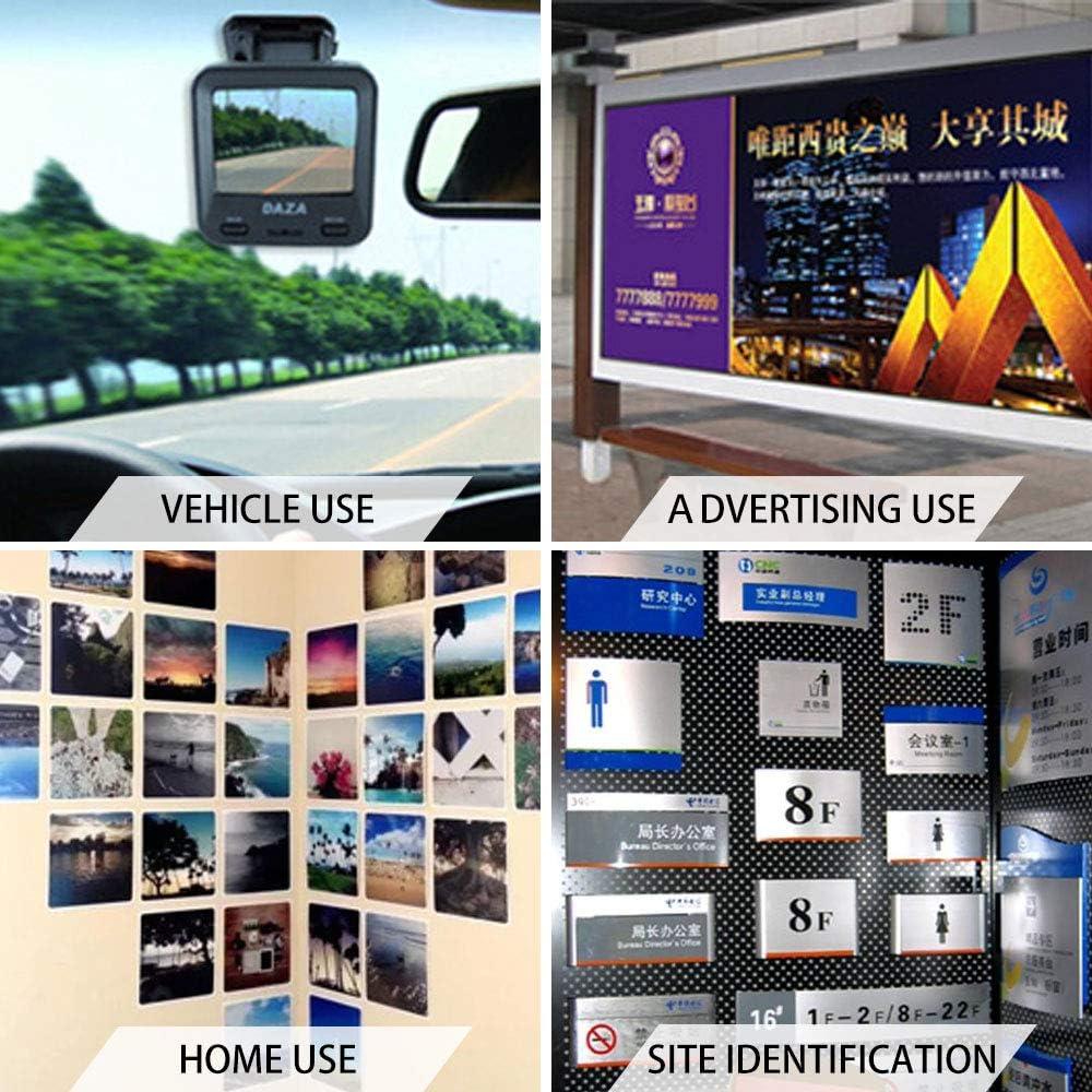 ToLanbbt Double Sided Foam Tape 1.18In x 33FT, Mounting Tape Heavy Duty, Strong Adhesive Weatherproof Seal Strips for DIY Craft Picture Poster, Car & Gap Filling Mountings, Home Office Decor (Black)