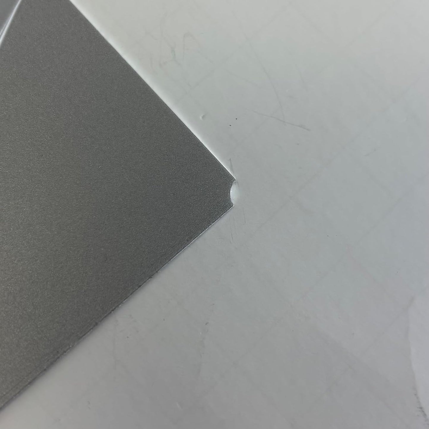 Blank Metal Plates for Laser Engraving - 4 Pack | Aluminum Sheets 0.020" Thick | CO2, Diode, Fiber Laser Compatible | Multiple Sizes & Colors (Silver (engraves black), 1x6.25 inch)