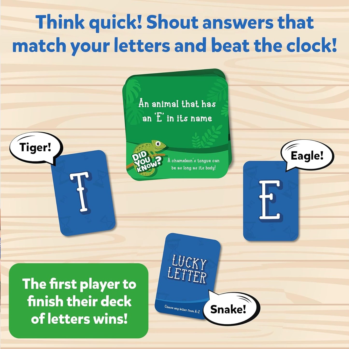 Skillmatics Rapid Rumble - Fast-Paced Board Game, Educational Toy, Quick-Thinking Card Game for Kids, Teens & Adults, Fun for Christmas, Family Game Night, Gifts for Ages 6, 7, 8, 9 & Up