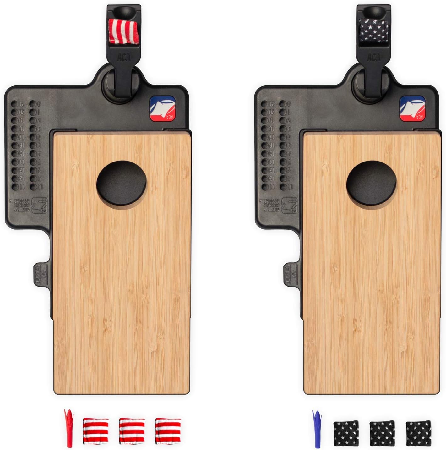 ACA American Cornhole Association Table Top Mini Cornhole Game Set