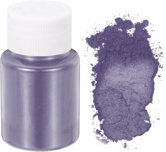 uxcell 10g/0.35oz Cosmetic Grade Mica Powder, 600 Mesh Mica Powder Natural Resin Epoxy Pigment Powders for Casting Resin, Candle Dye, DIY Nail Polish and Lip Gloss, Light Purple
