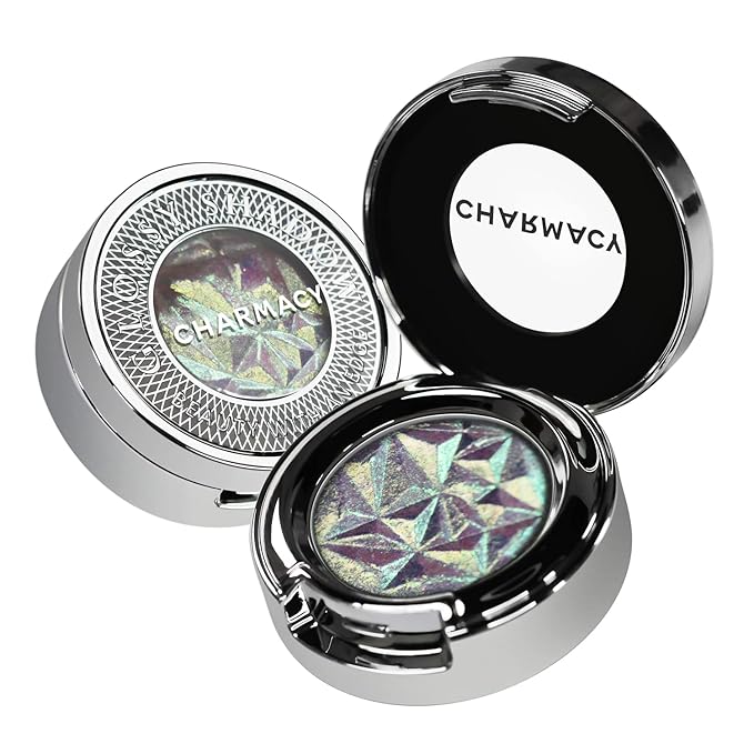 CHARMACY Multichrome Eyeshadow, Insane Shifters Chameleon Eyeshadow, Creates High-Impact, Glitter Metallic Eye Looks, 100% Vegan and Cruelty Free, 1.9g (#810)