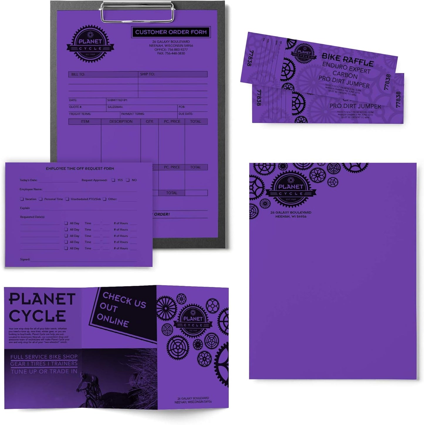 Astrobrights Mega Collection, Colored Paper, Ultra Purple, 625 Sheets, 24 lb/89 gsm, 8.5" x 11" - MORE SHEETS! (91691)