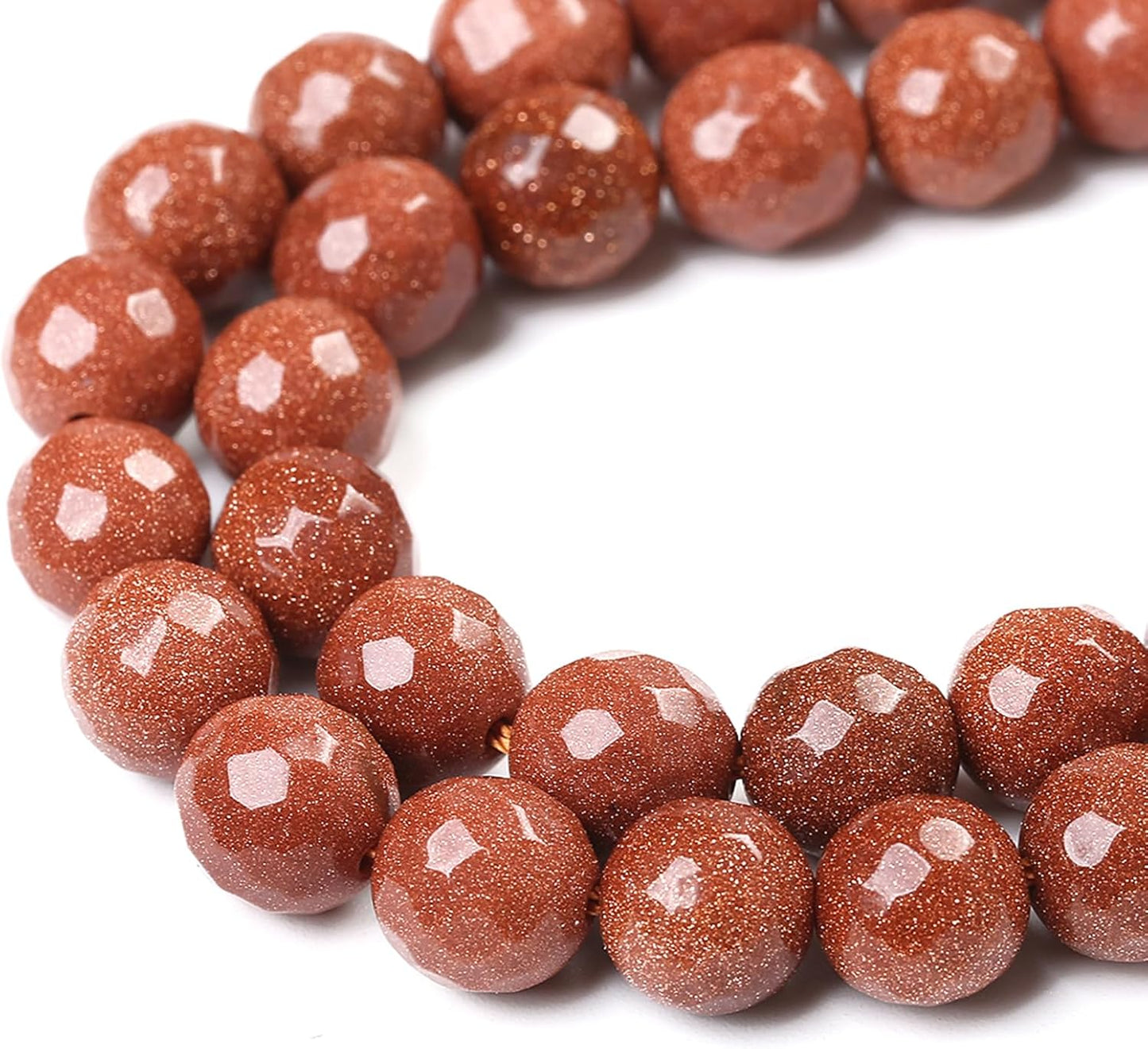 90pcs 4mm Natural Gold Sandstone Beads Faceted Stone Energy Healing Beads for Jewelry MakingDIY Bracelet Necklace Accessories 15" (4mm, Faceted Gold Sandstone)