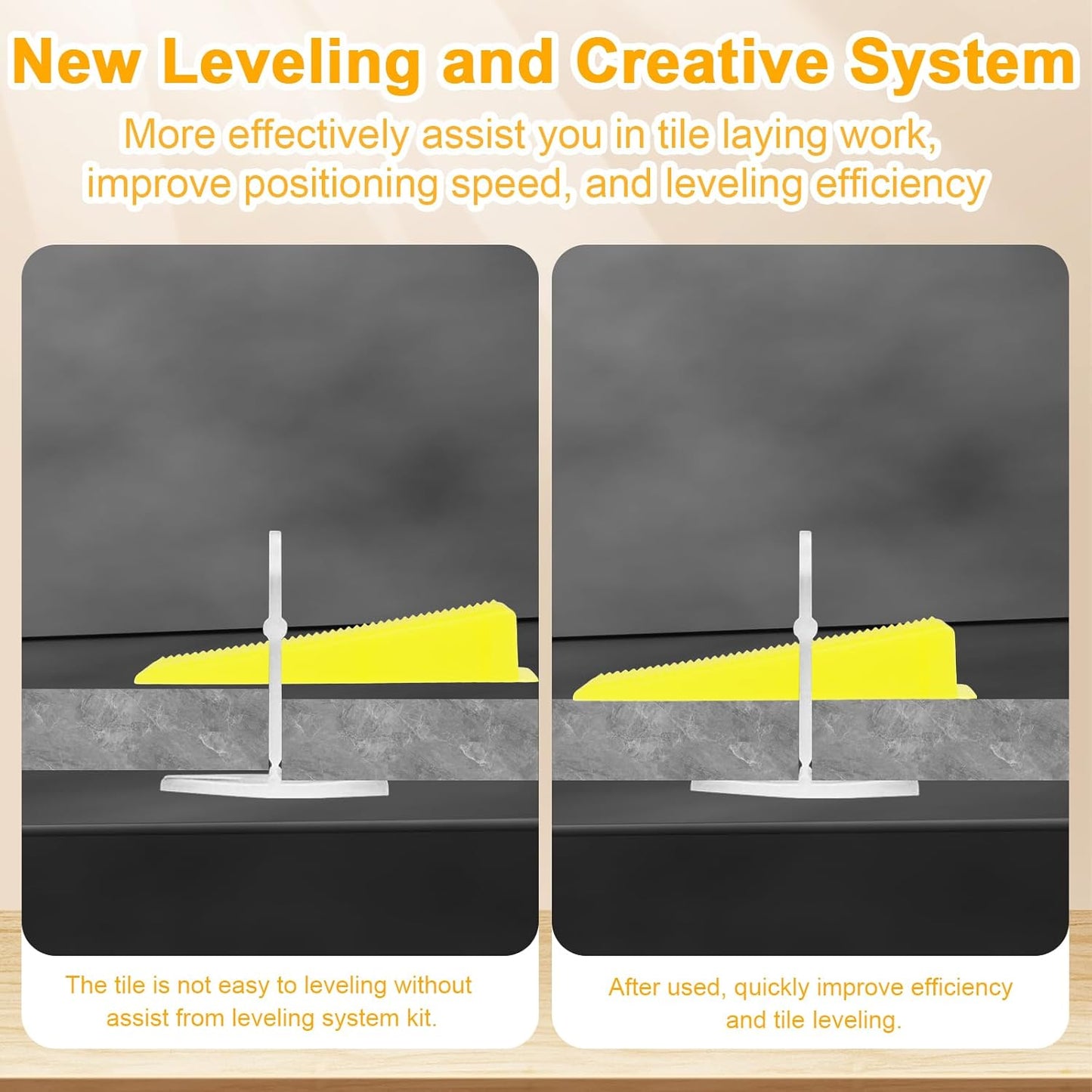 Storystore Tile Leveling System with Tile Pliers - 3000 Piece Tile Spacers Clips and 300 Piece Reusable Wedges, 1/16 Inch Tile Installation Tools Kit