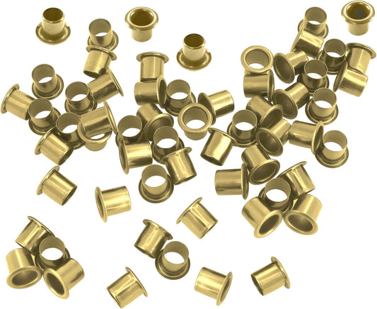 Kydex Rivets Eyelets, 8-8 1/4" Multicolored Grommet Eyelets for Tactical Holster Making, Knife Sheath Crafting, Fasteners for Custom DIY Kydex Projects (Set of 50)