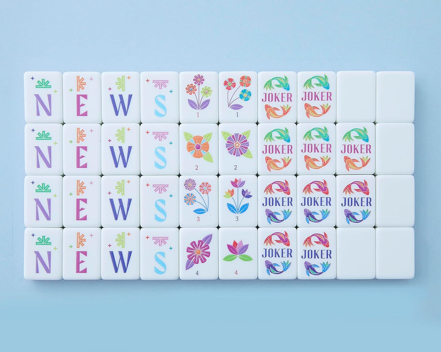 Kaleidoscope Mahjong Tile Set