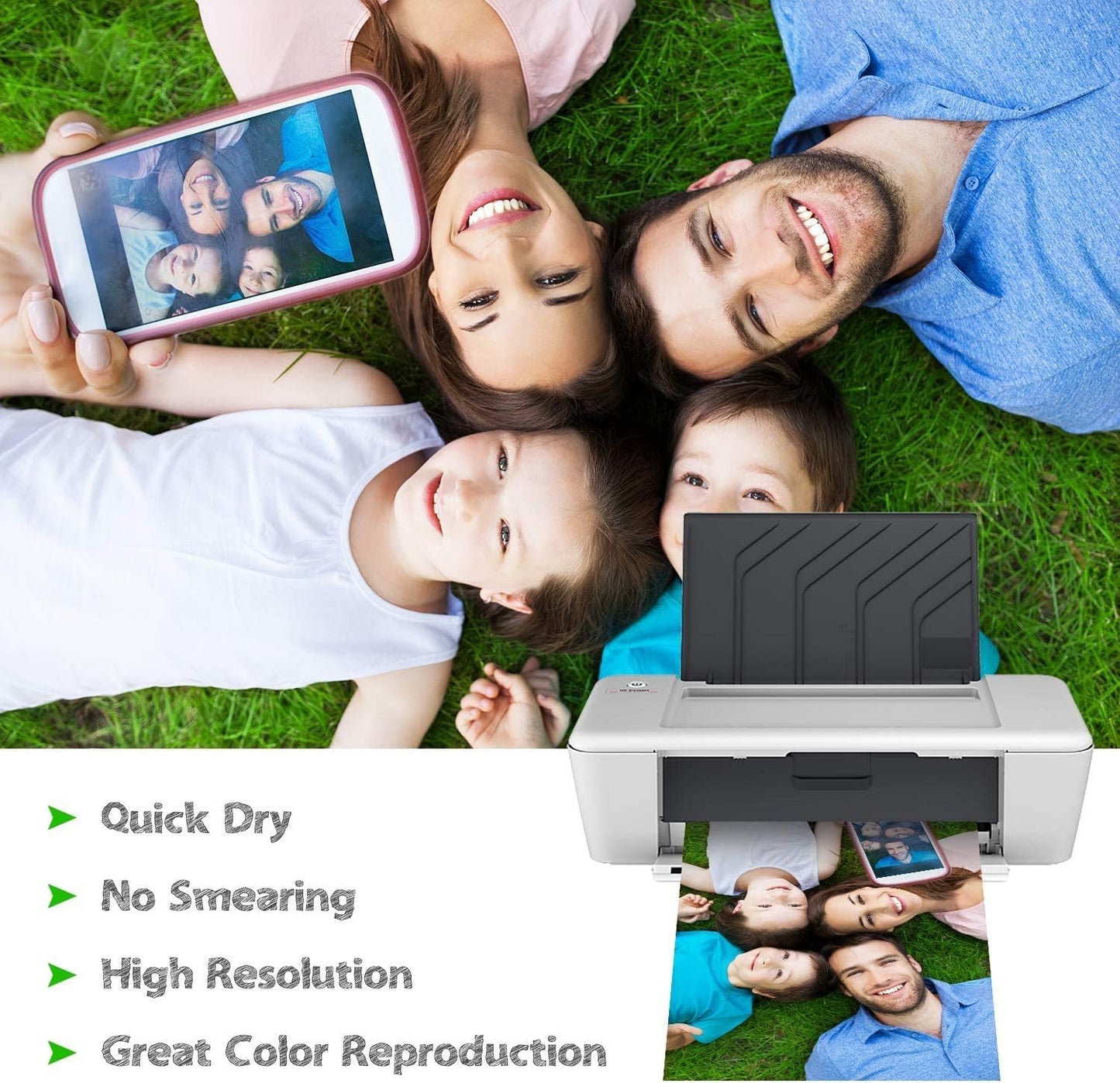 Koala Ultra Premium Photo Paper 13x19 In Glossy Photo Printer Paper for Inkjet Printer Water Resistant 50 Sheets 72lb