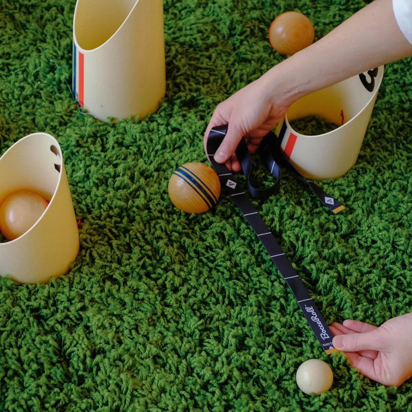 Meet Your New Favorite Yard Game. It Blends The Best Parts of Bocce, A Popular Arcade Game, & Cornhole to Create an Addictive and Portable Yard Game You’ll Want to take with You Everywhere