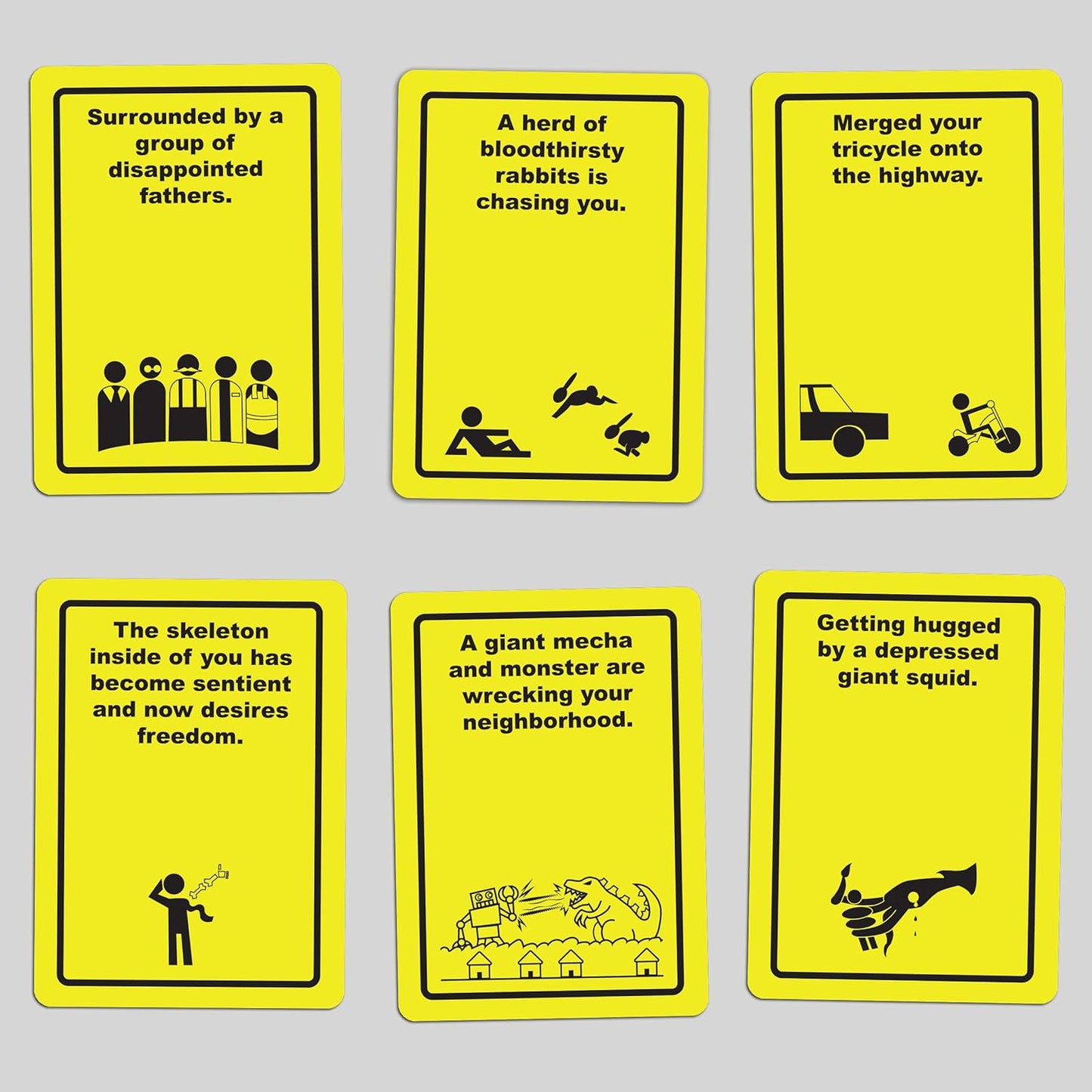 Danger The Game: The Card Game of Bizarre Dangers and Rescues - Family & Adult Game Night - Easy to Learn - Party Games - Family Board Games - 3+ Players