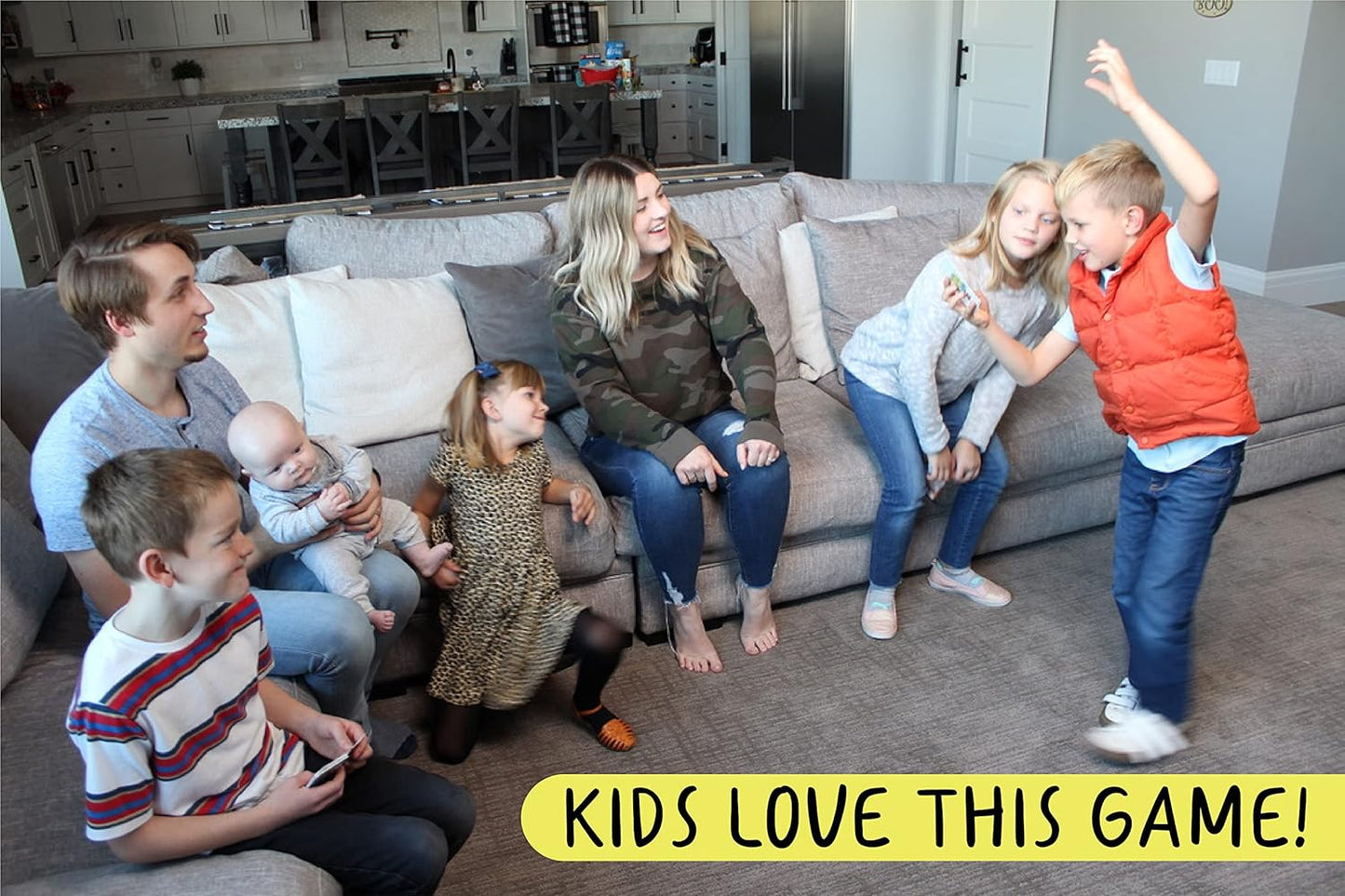 It's in The Bag! Jr. - A Charades Game for Kids and Family! - Interactive Picture Charades Board Games for Family Night, Board Games for Kids 4-6/6-8/8-12 - Games for Family Game Night with Kids