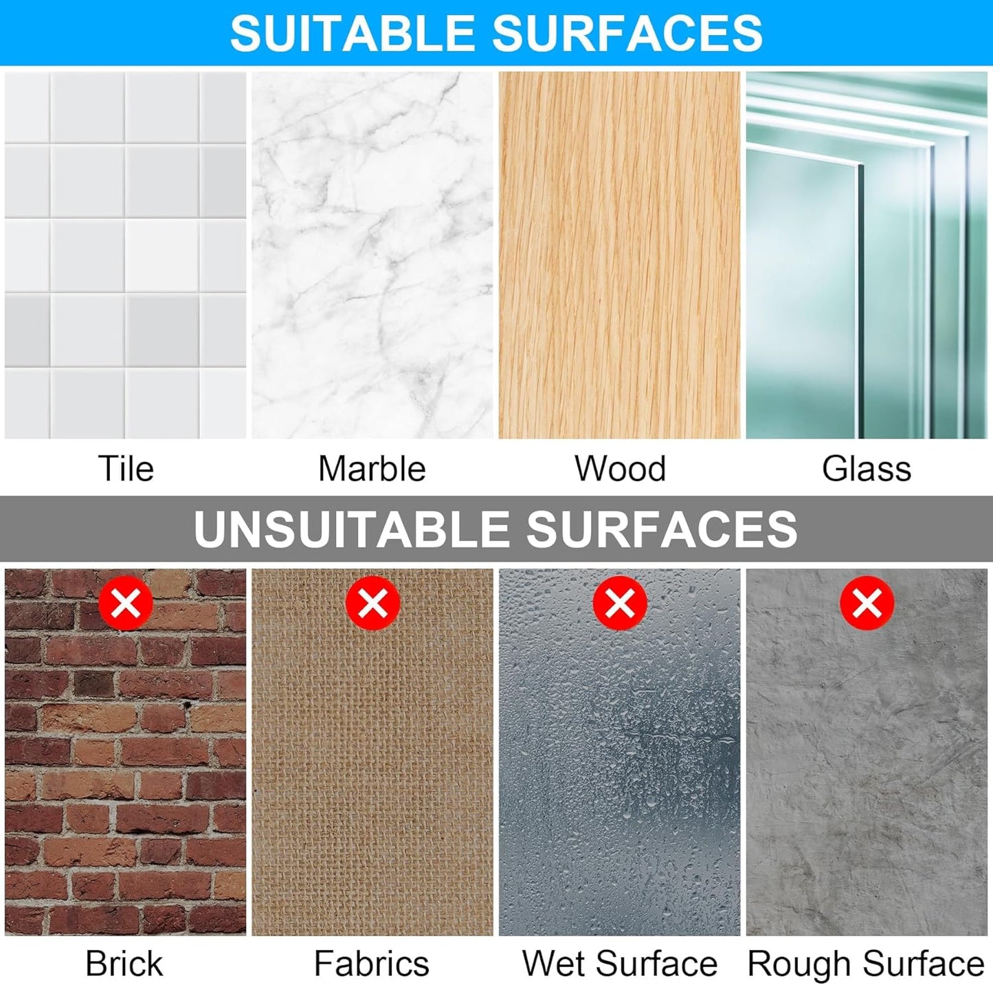 ToLanbbt Double Sided Foam Tape 2In x 10FT, Mounting Tape Heavy Duty, Strong Adhesive Weatherproof Seal Strips for DIY Craft Picture Poster, Car & Gap Filling Mountings, Home Office Decor (White)