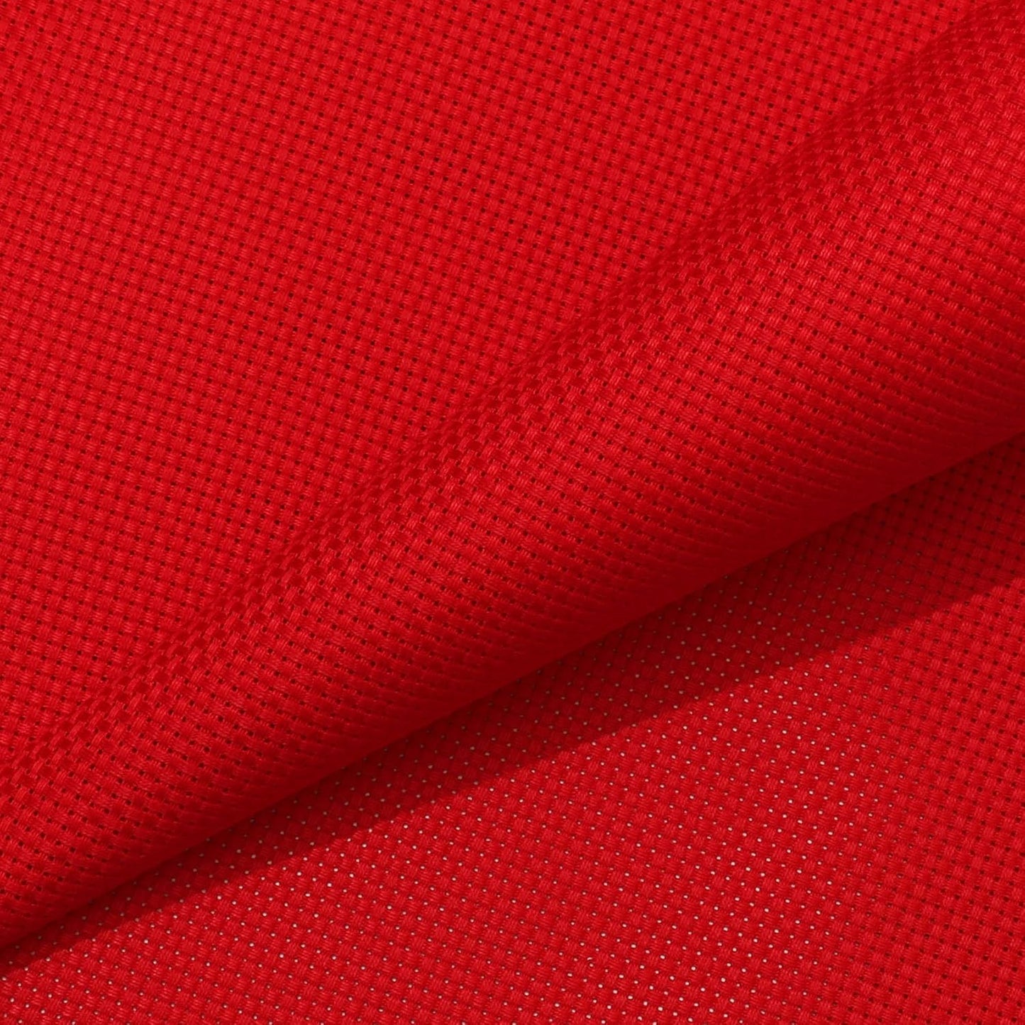 Aida Cloth 11 Count Cross Stitch Fabric,19×28inch (11CT,Red)