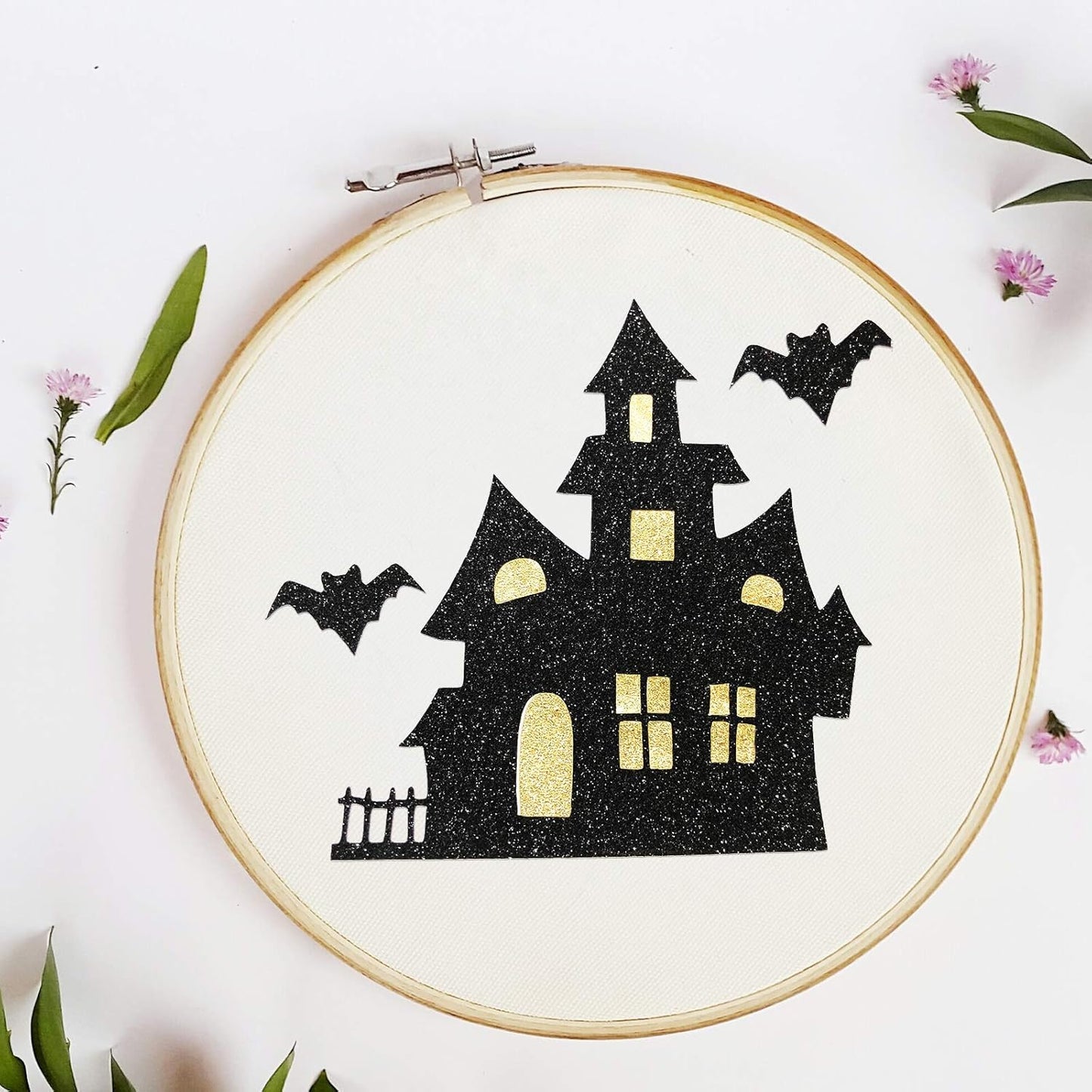 TECKWRAP Black Glitter Vinyl Permanent – Shimmer Vinyl Adhesive Vinyl Roll 1ft x 5ft, Glitter Black Vinyl for DIY Crafts Designs