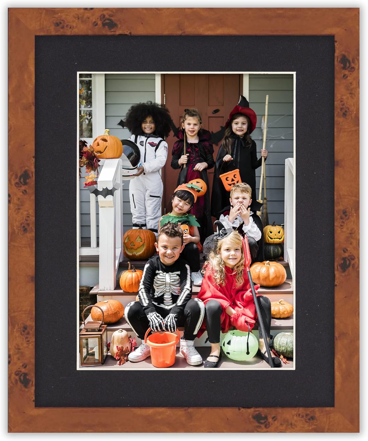 5x7 Mat for 8.5x11 Frame - Precut Mat Board Acid-Free Show Kit with Backing Board, and Clear Bags Black 5x7 Photo Matte Made to Fit a 8.5x11 Picture Frame Matboard for Framing, Pack of 100 Mats