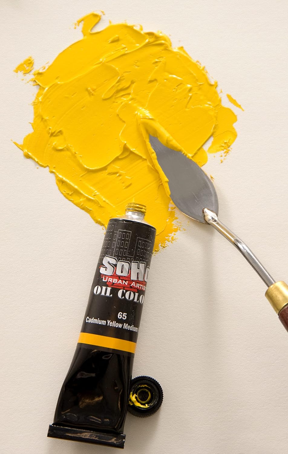 Soho Urban Artist Oil Paint - Burnt Umber, 430 ml Can - Best Valued Oil Colors for Painting, Excellent Pigment Load