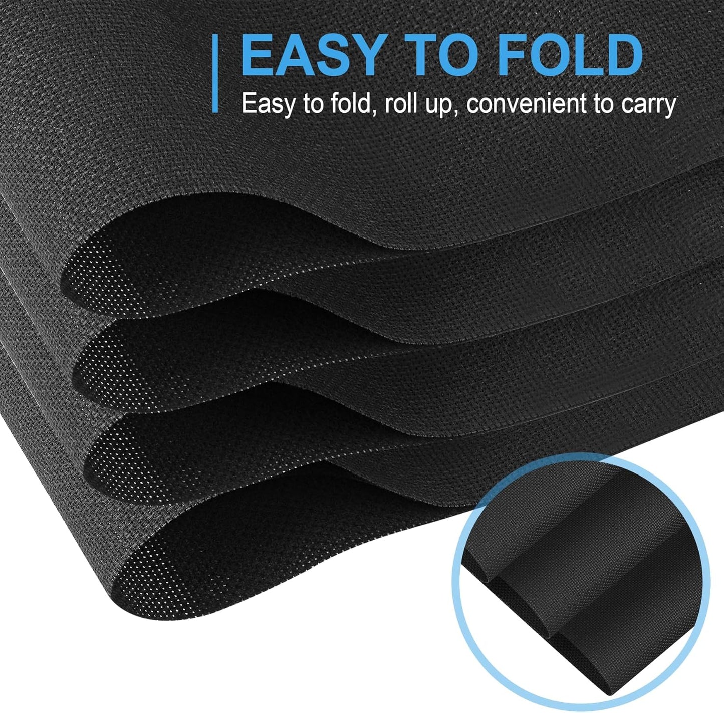 Cross Stitch Fabric 18 Count Aida Cloth 59 x 39 Inch Large Size Classic Reserve Cross Stitch Supplies Embroidery Fabric Cloth Cross Stitching for Home DIY Craft Embroidery Decoration Handmade, Black