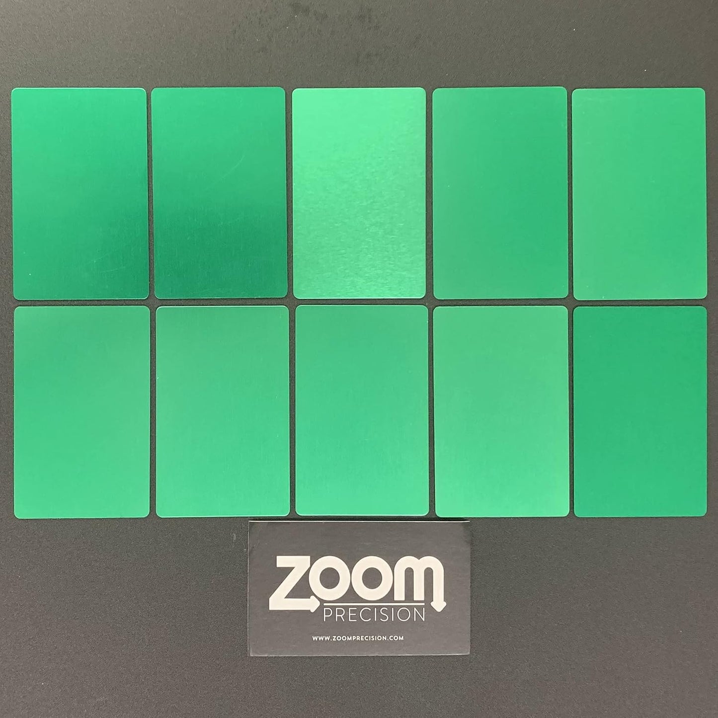 Metal Engraving Blanks for Etching w/Silhouette Cameo 4 Pro Plus, Brother Scan and Cut, Maker, Explore Air 2 or Laser Engraving Blanks - Anodized Aluminum Sheet Metal & Plates for Crafting- 10 Pack