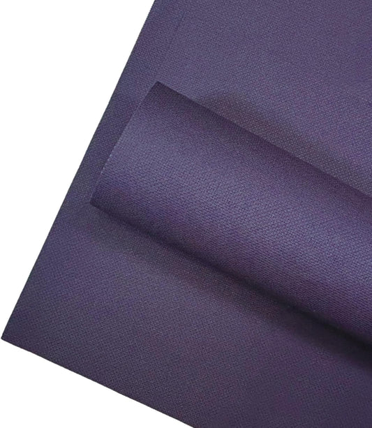 2 Sheets of Navy 14 Count Aida Cloth – 18 x 18 Inch Pre-Cut Fabric Squares – Cross Stitch Fabric – 100% Cotton – Ideal for Needlework & Embroidery – The Knotty Unicorn