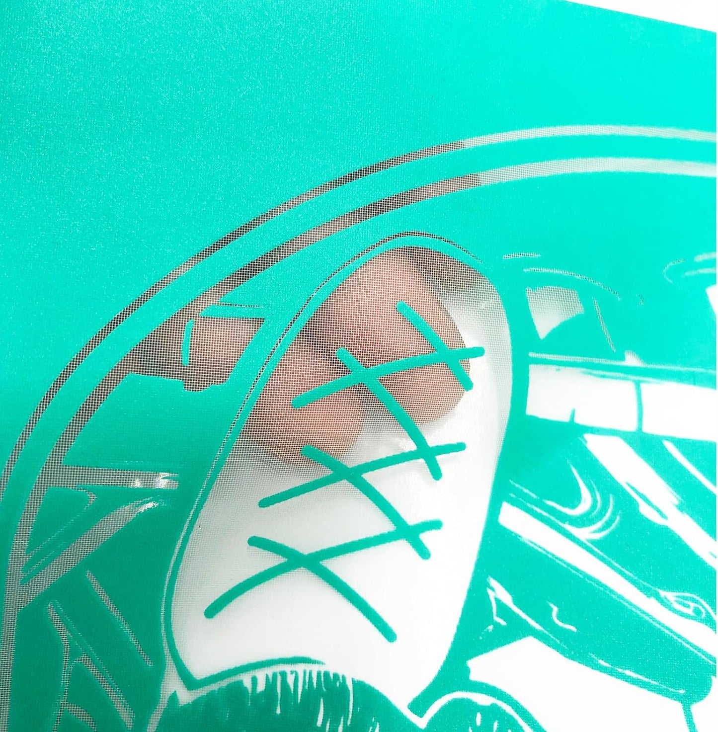 JAJADO Christmas Tree Stencil Deer Silk Screen Stencils Reusable Self Adhesive Silk Screen Transfers Screen Print Stencil Holiday for Crafts on Wood, Fabric, Glass, Mug, DIY Christmas Home Decor