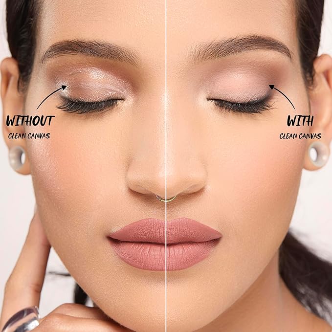 Gerard Cosmetics Clean Canvas Cocoa Eye Concealer and Base Smudge Proof, Makeup Primer and Eyeshadow Base, Made in the USA, Vegan Formula, Cruelty Free