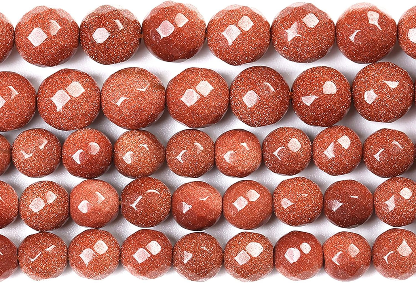 90pcs 4mm Natural Gold Sandstone Beads Faceted Stone Energy Healing Beads for Jewelry MakingDIY Bracelet Necklace Accessories 15" (4mm, Faceted Gold Sandstone)