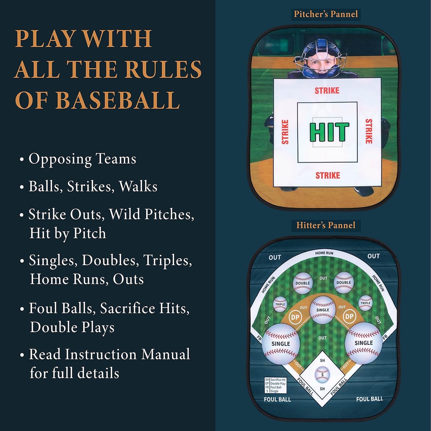 GUD Dart Board, Football & Baseball Games, Kids Birthday Party Dartboard, 12 Safe Darts, Boys & Girls Sports Party Supplies. Indoor Outdoor Party Age 7 8 9 10 11