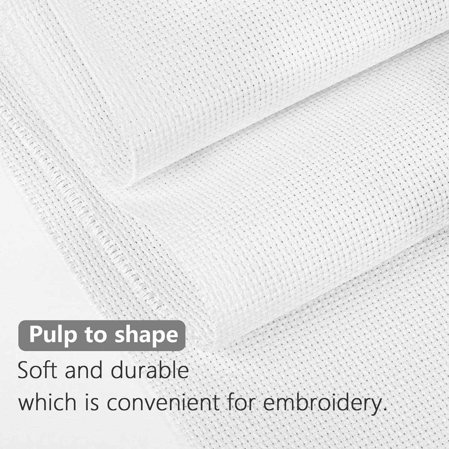 Cross Stitch Aida Fabric 16 Count, 59 by 39 Inch Large Size, Classic Reserve Cross Stitch Aida Cloth for Home DIY Embroidery Decoration