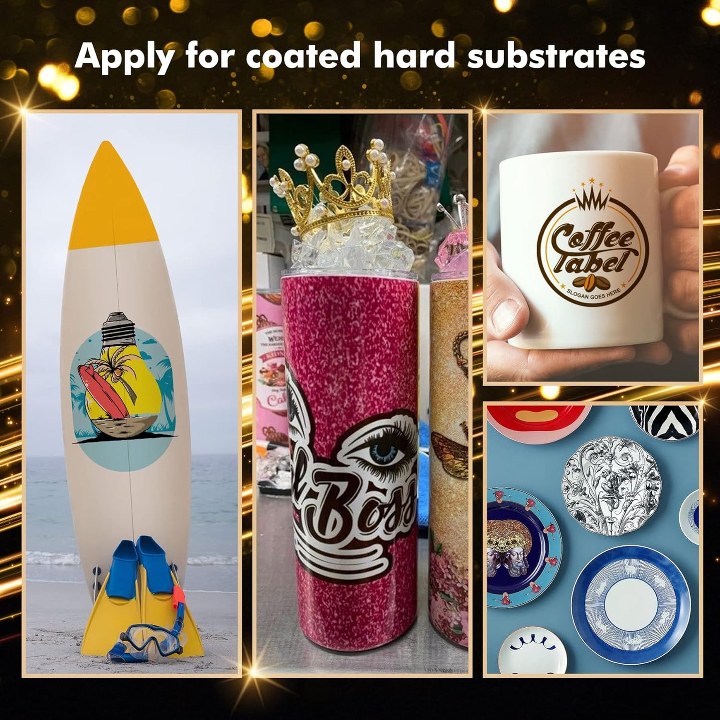 Stone City Sublimation Paper 8.3x11.7 Inch 110 Sheets 105g for Heat Transfer Light Fabric, T Shirt, Mug, Tumbler, Compatible with Inkjet Printer with Sublimation Ink