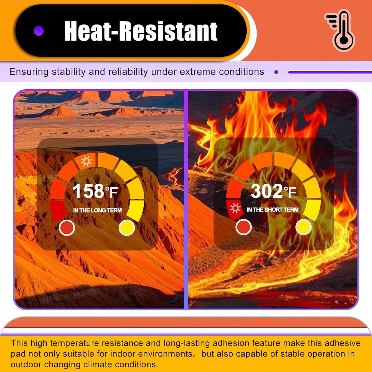 60 Pcs Strong Double Sided Adhesive Pads, Made of 3M, Heavy Duty Square Sticky Mounting Foam Tape for Car Décor Wall, 0.12" Thick Black Sticky Pads 1.57x 1.97