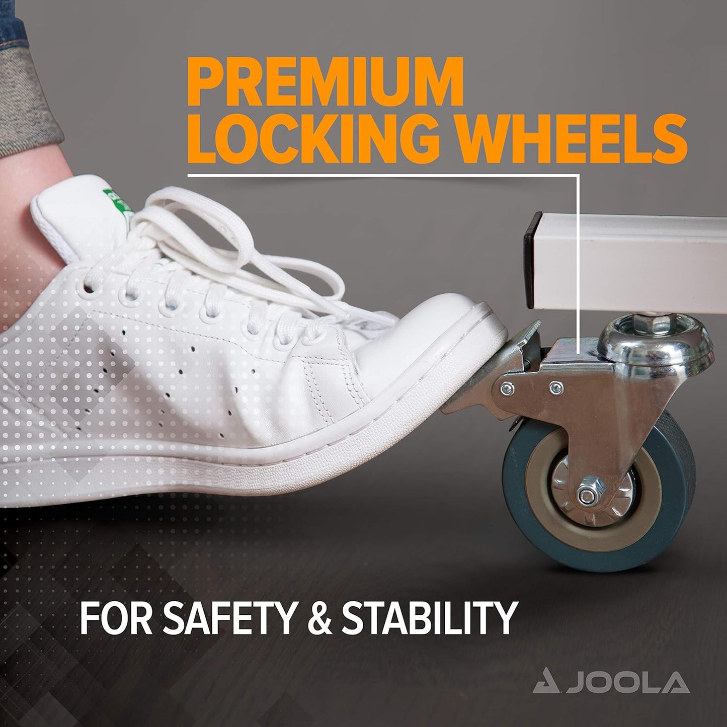 JOOLA Rally TL Professional MDF Indoor Ping Pong Table w/Quick Clamp Table Tennis Net & Post Set - 10 Minute Easy Assembly - Corner Ball Holders - Tournament Quality - Includes Playback Mode